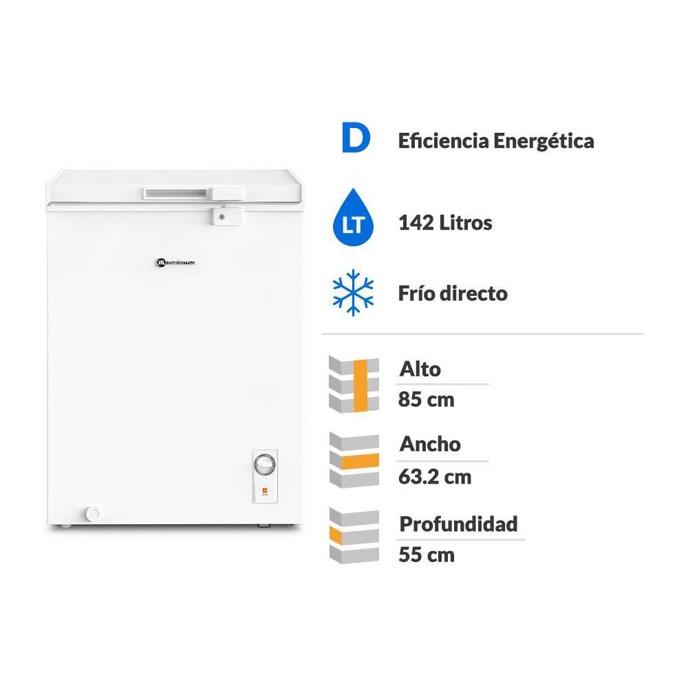Freezer Horizontal Mademsa M150D / Fr&iacute;o Directo / 142 Litros / D image number 1.0